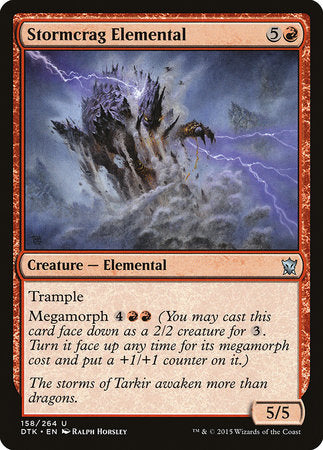 Stormcrag Elemental [Dragons of Tarkir] | Exor Games Truro