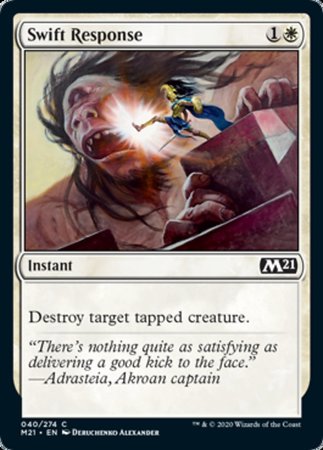 Swift Response [Core Set 2021] | Exor Games Truro