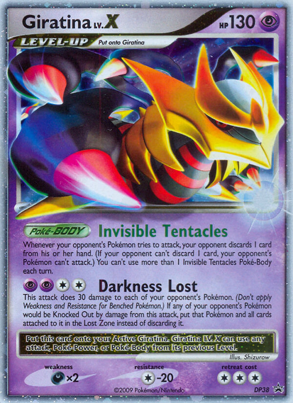 Giratina LV.X (DP38) [Diamond & Pearl: Black Star Promos] | Exor Games Truro