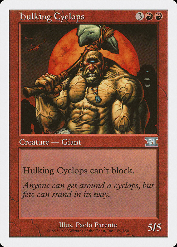 Hulking Cyclops [Classic Sixth Edition] | Exor Games Truro