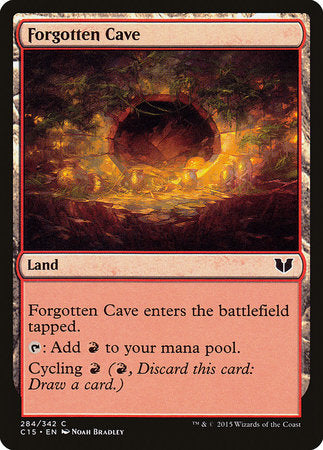 Forgotten Cave [Commander 2015] | Exor Games Truro