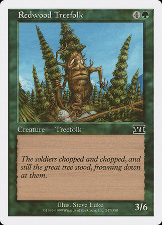 Redwood Treefolk [Classic Sixth Edition] | Exor Games Truro