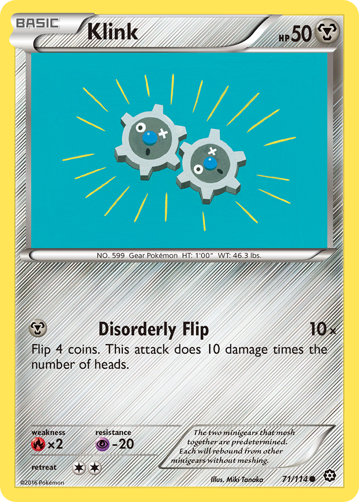 Klink (71/114) [XY: Steam Siege] | Exor Games Truro