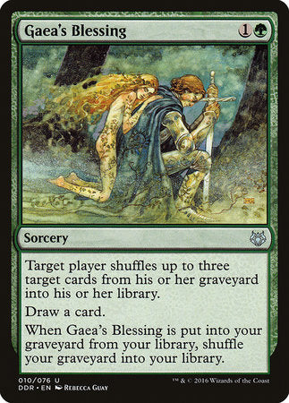 Gaea's Blessing [Duel Decks: Nissa vs. Ob Nixilis] | Exor Games Truro