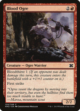 Blood Ogre [Modern Masters 2015] | Exor Games Truro