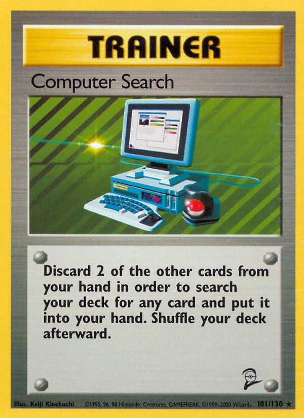 Computer Search (101/130) [Base Set 2] | Exor Games Truro