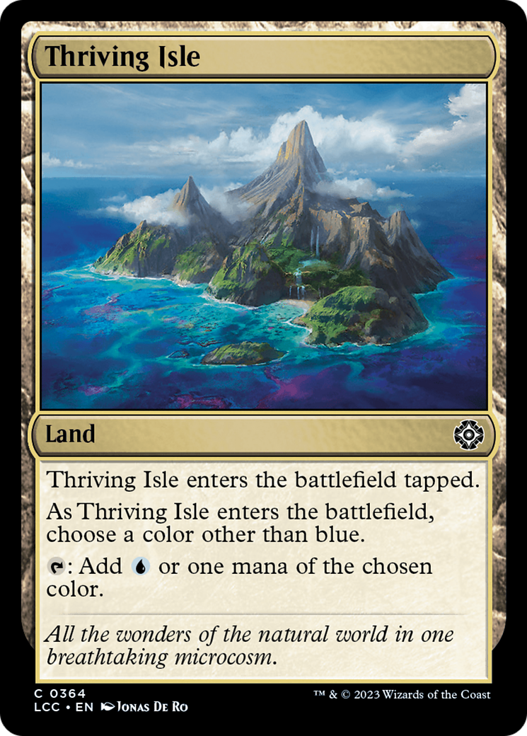 Thriving Isle [The Lost Caverns of Ixalan Commander] | Exor Games Truro