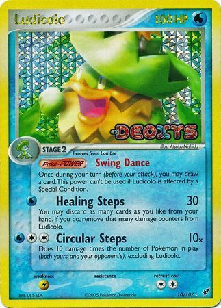 Ludicolo (10/107) (Stamped) [EX: Deoxys] | Exor Games Truro