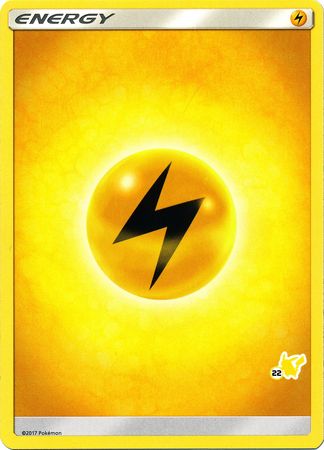 Lightning Energy (Pikachu Stamp #22) [Battle Academy 2020] | Exor Games Truro