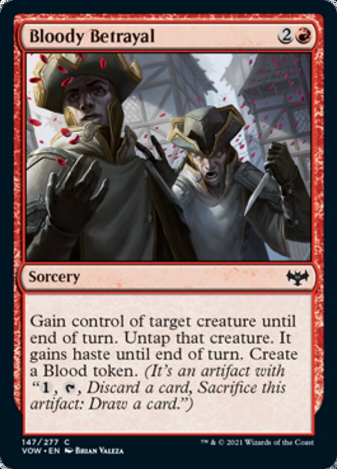 Bloody Betrayal [Innistrad: Crimson Vow] | Exor Games Truro