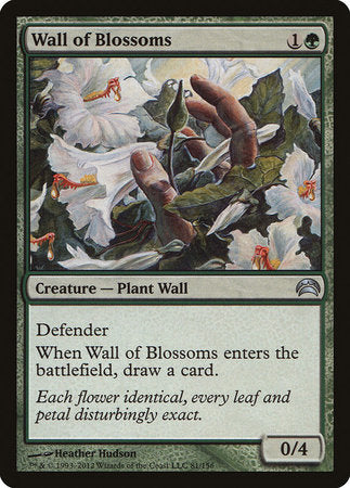 Wall of Blossoms [Planechase 2012] | Exor Games Truro