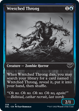 Wretched Throng [Innistrad: Double Feature] | Exor Games Truro