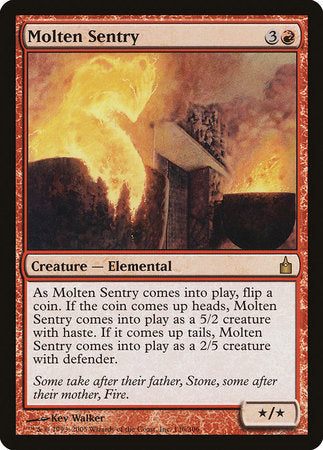 Molten Sentry [Ravnica: City of Guilds] | Exor Games Truro