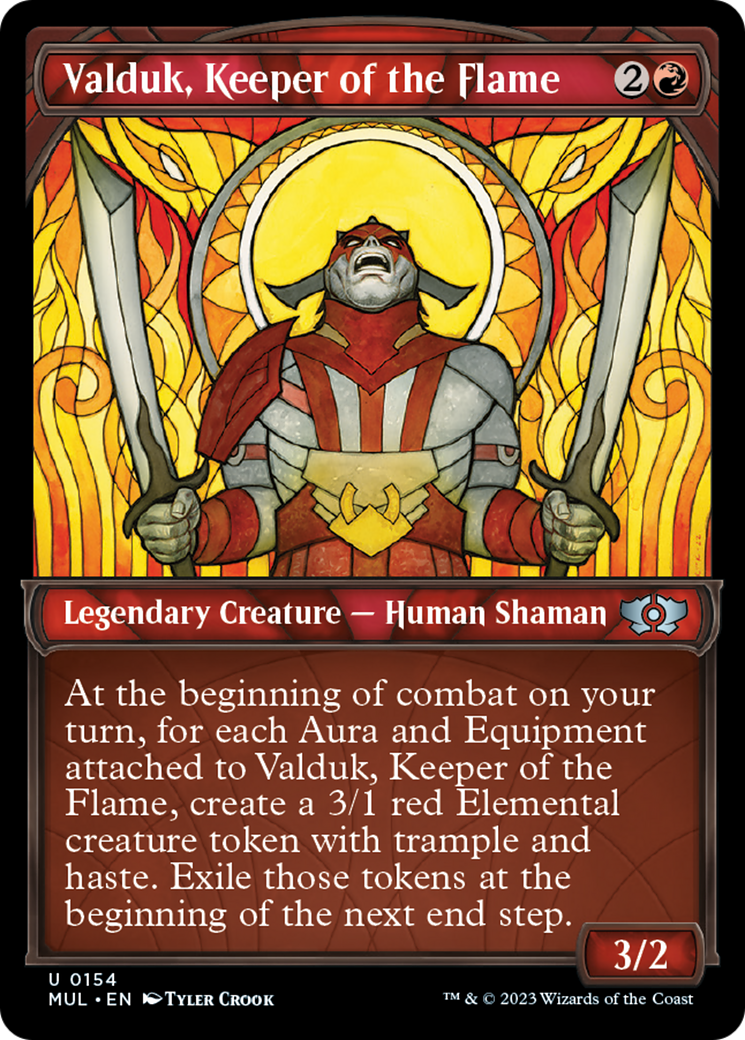 Valduk, Keeper of the Flame (Halo Foil) [Multiverse Legends] | Exor Games Truro