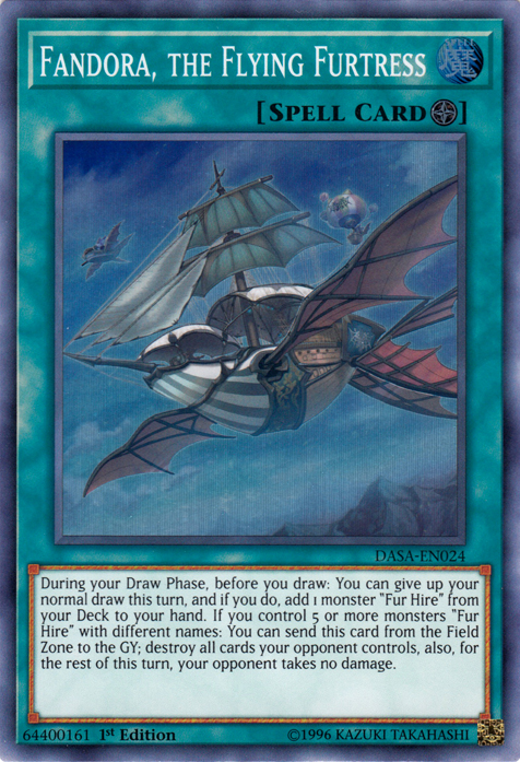 Fandora, the Flying Furtress [DASA-EN024] Super Rare | Exor Games Truro