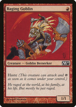 Raging Goblin [Magic 2010] | Exor Games Truro
