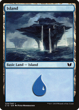 Island (329) [Commander 2015] | Exor Games Truro