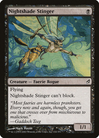 Nightshade Stinger [Lorwyn] | Exor Games Truro