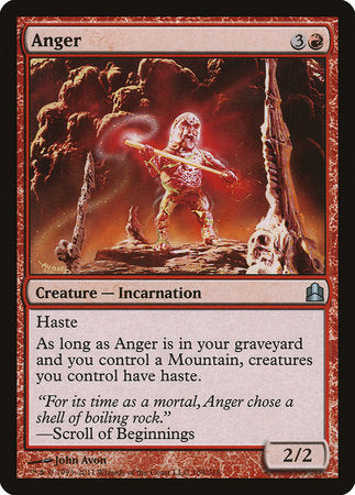 Anger [Commander 2011] | Exor Games Truro