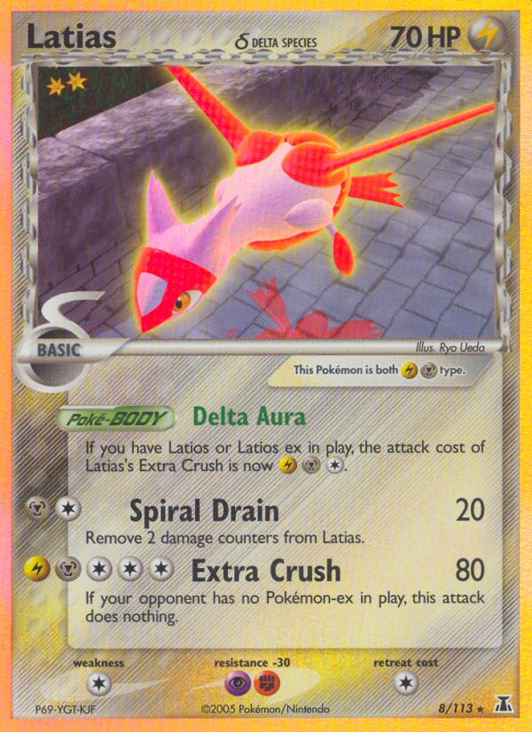 Latias (8/113) (Delta Species) [EX: Delta Species] | Exor Games Truro