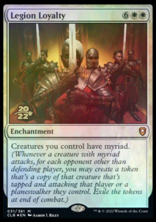 Legion Loyalty [Commander Legends: Battle for Baldur's Gate Prerelease Promos] | Exor Games Truro