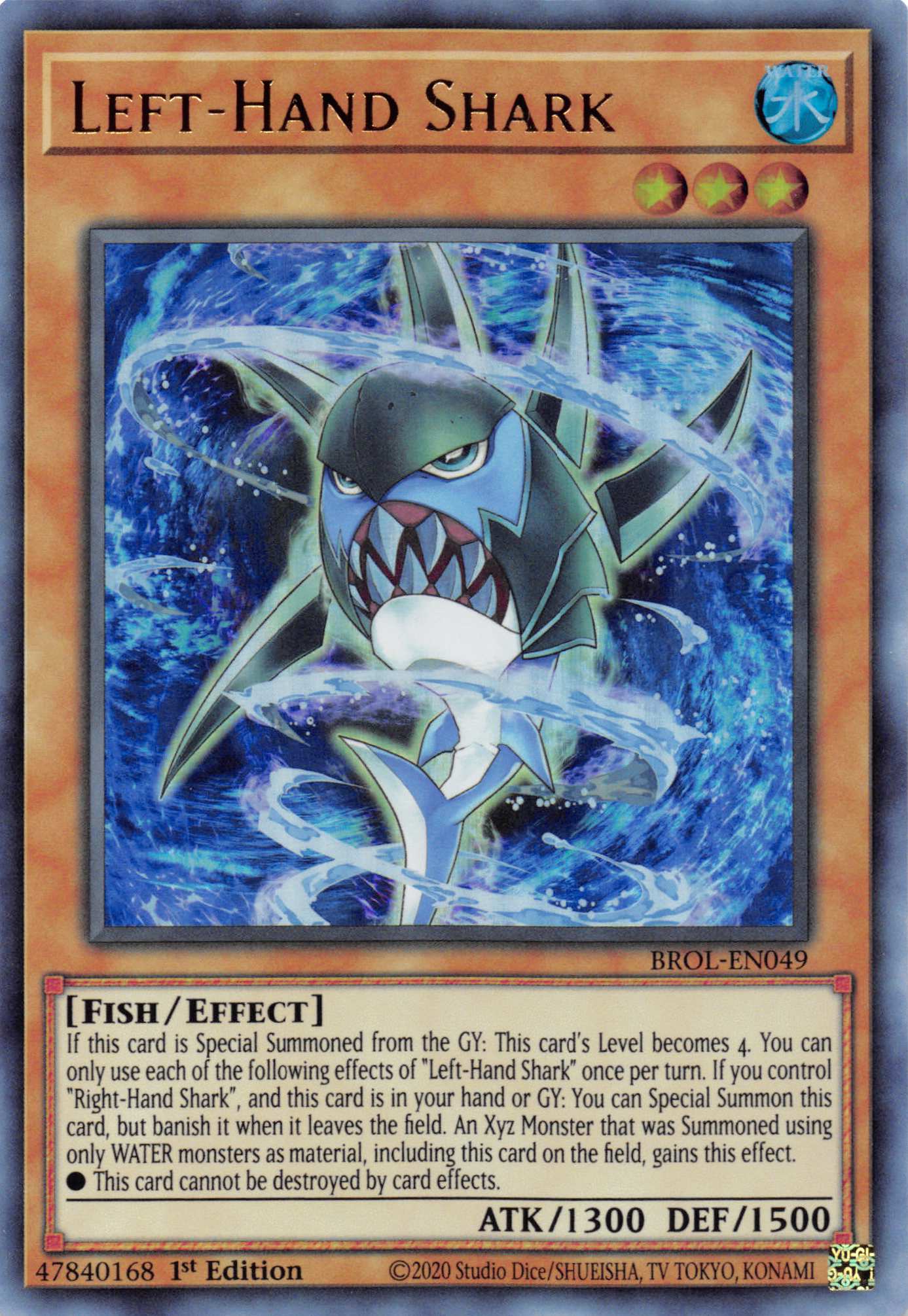 Left-Hand Shark [BROL-EN049] Ultra Rare | Exor Games Truro