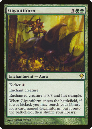 Gigantiform [Zendikar] | Exor Games Truro