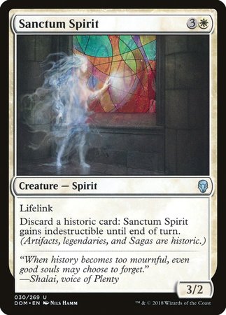 Sanctum Spirit [Dominaria] | Exor Games Truro