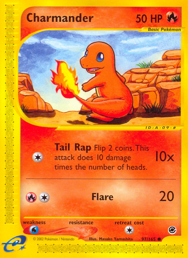 Charmander (97/165) [Expedition: Base Set] | Exor Games Truro