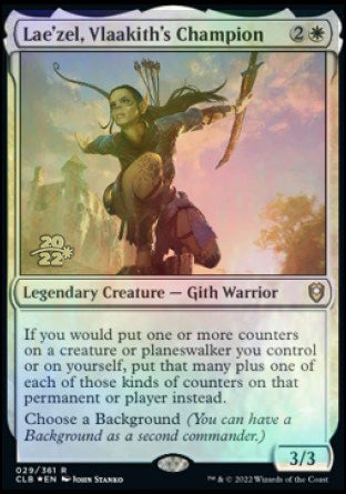 Lae'zel, Vlaakith's Champion [Commander Legends: Battle for Baldur's Gate Prerelease Promos] | Exor Games Truro