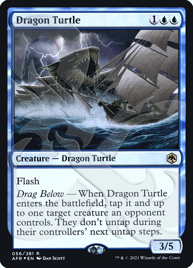 Dragon Turtle (Ampersand Promo) [Dungeons & Dragons: Adventures in the Forgotten Realms Promos] | Exor Games Truro