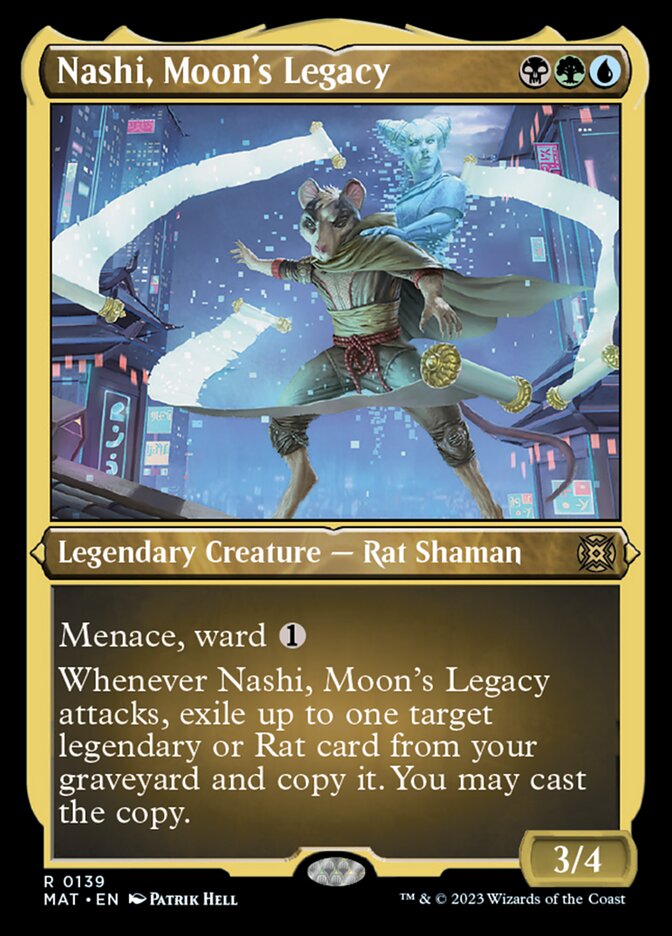 Nashi, Moon's Legacy (Foil Etched) [March of the Machine: The Aftermath] | Exor Games Truro