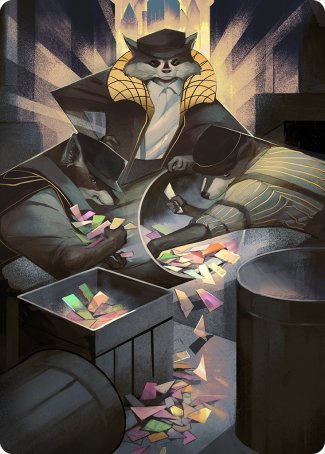 Masked Bandits Art Card [Streets of New Capenna Art Series] | Exor Games Truro