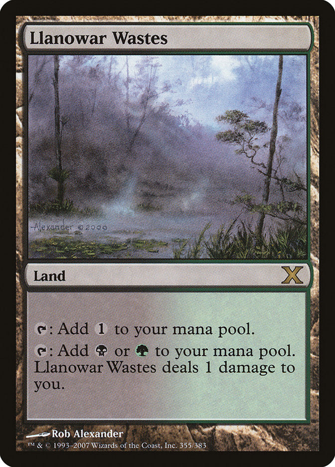 Llanowar Wastes [Tenth Edition] | Exor Games Truro