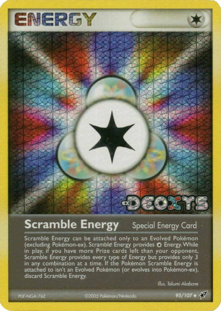 Scramble Energy (95/107) (Stamped) [EX: Deoxys] | Exor Games Truro