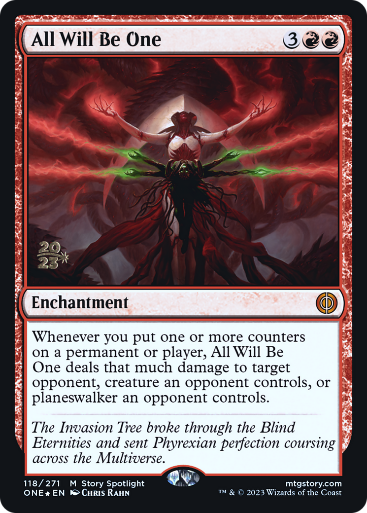 All Will Be One [Phyrexia: All Will Be One Prerelease Promos] | Exor Games Truro