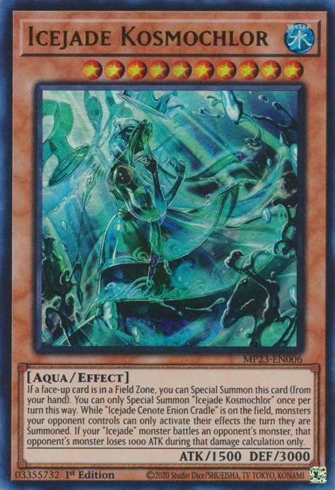 Icejade Kosmochlor [MP23-EN006] Ultra Rare | Exor Games Truro