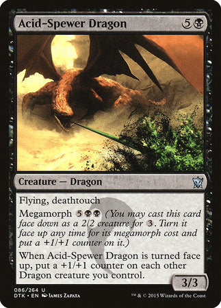 Acid-Spewer Dragon [Dragons of Tarkir] | Exor Games Truro