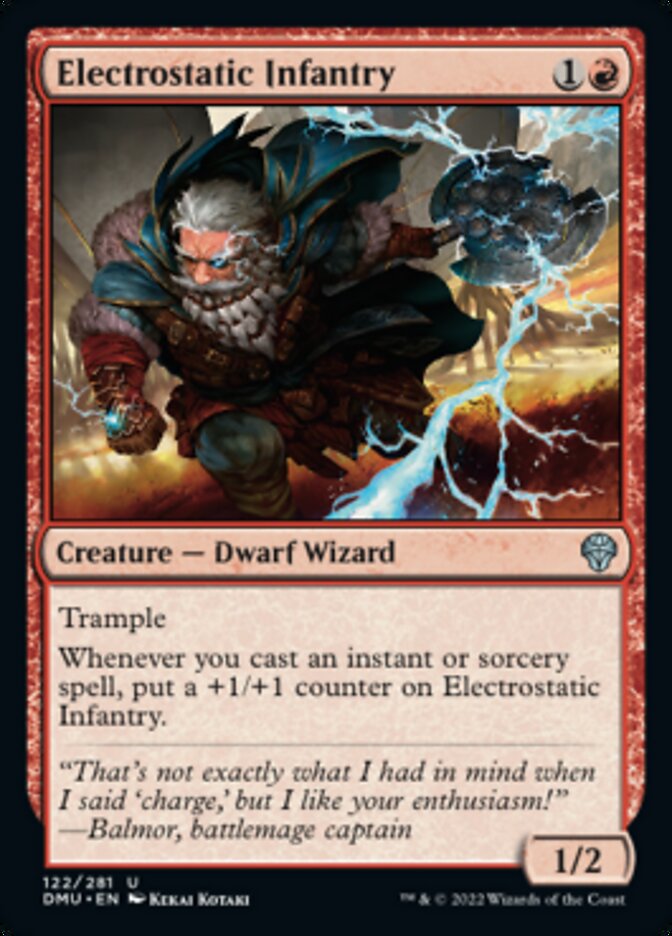 Electrostatic Infantry [Dominaria United] | Exor Games Truro