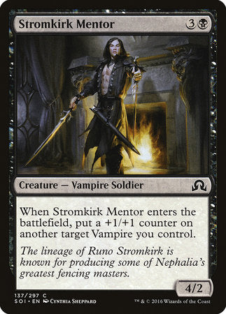 Stromkirk Mentor [Shadows over Innistrad] | Exor Games Truro