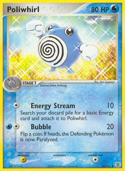 Poliwhirl (46/112) [EX: FireRed & LeafGreen] | Exor Games Truro