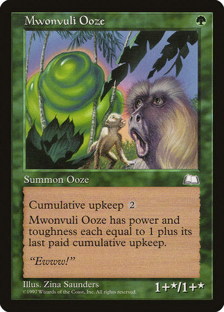 Mwonvuli Ooze [Weatherlight] | Exor Games Truro