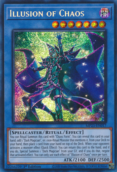 Illusion of Chaos [MP23-EN017] Prismatic Secret Rare | Exor Games Truro