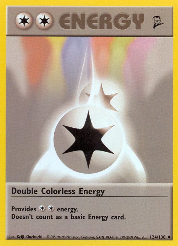 Double Colorless Energy (124/130) [Base Set 2] | Exor Games Truro