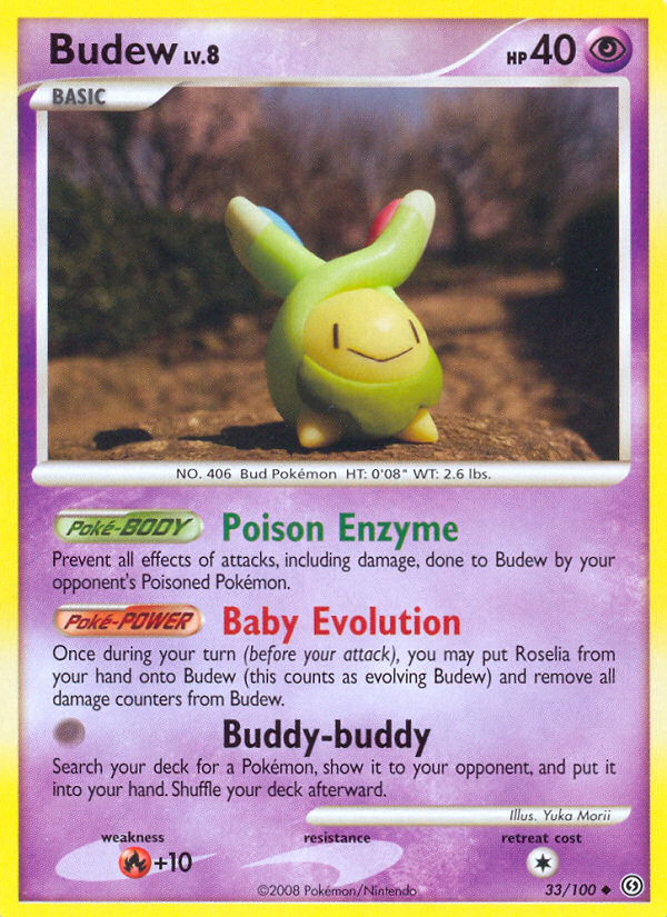 Budew (33/100) [Diamond & Pearl: Stormfront] | Exor Games Truro