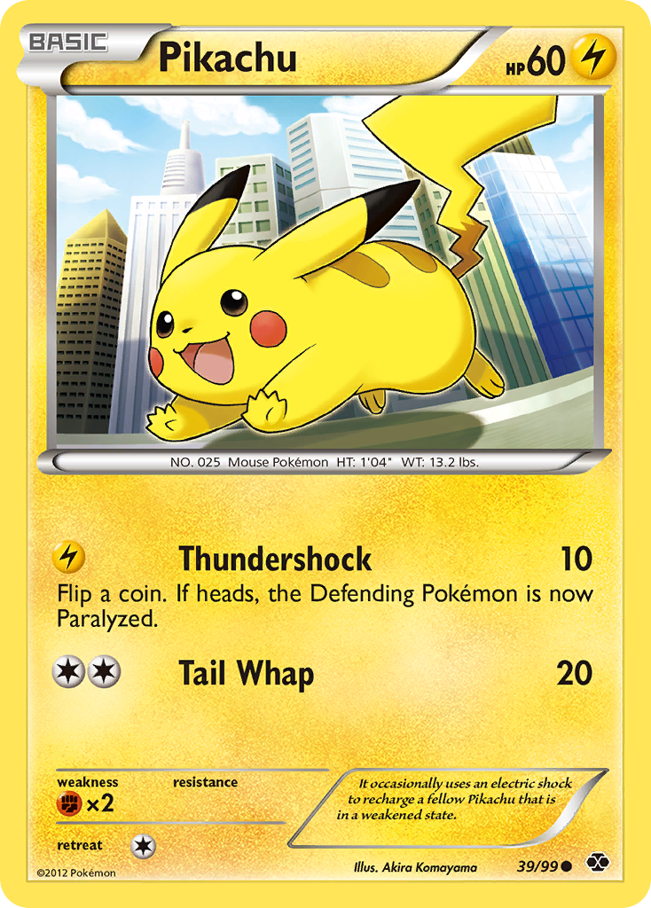 Pikachu (39/99) [Black & White: Next Destinies] | Exor Games Truro