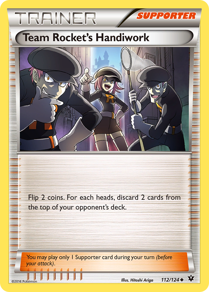 Team Rocket's Handiwork (112/124) [XY: Fates Collide] | Exor Games Truro