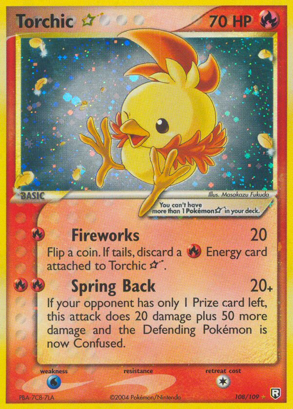 Torchic Star (108/109) [EX: Team Rocket Returns] | Exor Games Truro