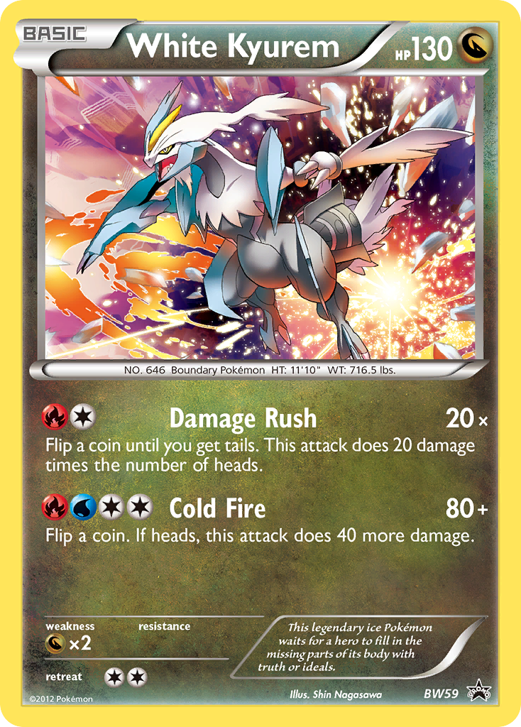 White Kyurem (BW59) [Black & White: Black Star Promos] | Exor Games Truro