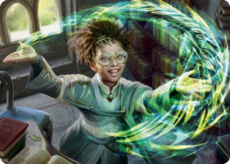 Eureka Moment Art Card [Strixhaven: School of Mages Art Series] | Exor Games Truro
